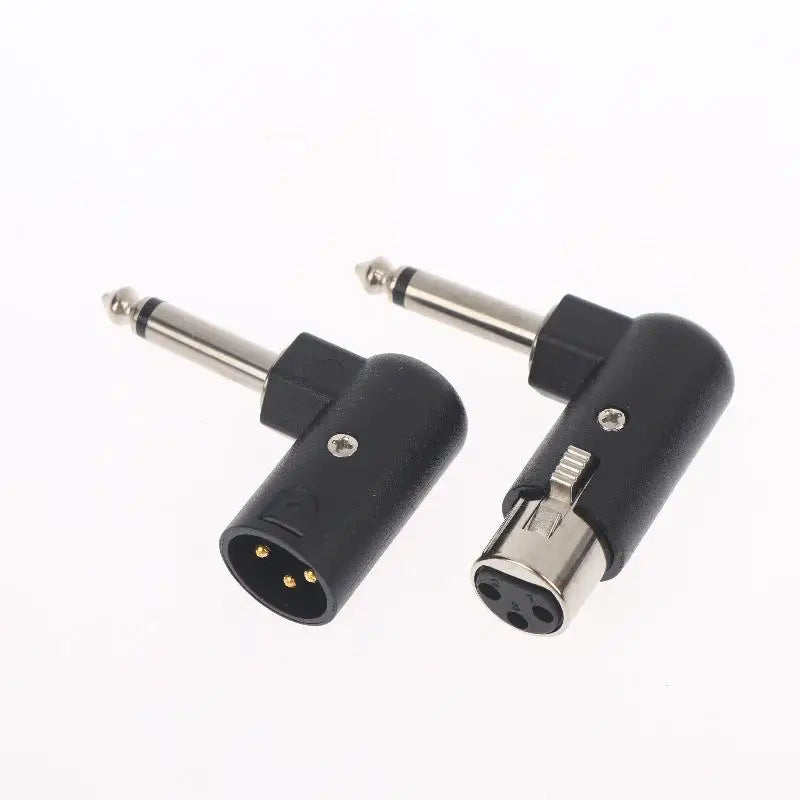 1 XLR Plug Male Female Adapter 3-Pin Balanced Audio Interface Qme