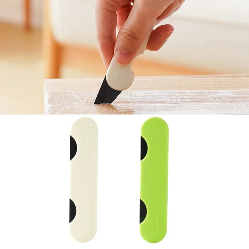 Mini Double-headed Unpacking Knife, Express Package Unpacking Special Knife Multi-function Sickle Type Qme