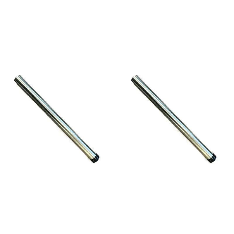 A02F-2Pcs 32Mm Extension Tube, For Nilfisk VP100 200 Serie, Stainless Steel, Metal, Extension Rod, Vacuum Cleaner Accessories Qme Default Title