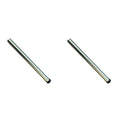 A02F-2Pcs 32Mm Extension Tube, For Nilfisk VP100 200 Serie, Stainless Steel, Metal, Extension Rod, Vacuum Cleaner Accessories Qme Default Title