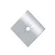 1 Reusable Gas Stove Protector Pad Non-stick Heat Resistant Washable Qme Silver one Piece