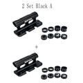 ZTTO Bike Fork Mount Quick Release Thru Axle Carrier Front Fork Block Car Roof Rack Support Bicycle Stand Holder Mtb Accessories Qme 2 Set Black A China Mainland