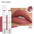 2-in-1 Nude Lipstick Matte Red Lip Balm Moisturizing 6 Colors Qme 04