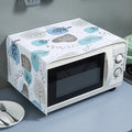 Cartoon Graphics Printed Cute Microwave Dust-proof Cover Oven Cover Hanging Bag Dust-proof Cover Microwave Protective Cover Qme A