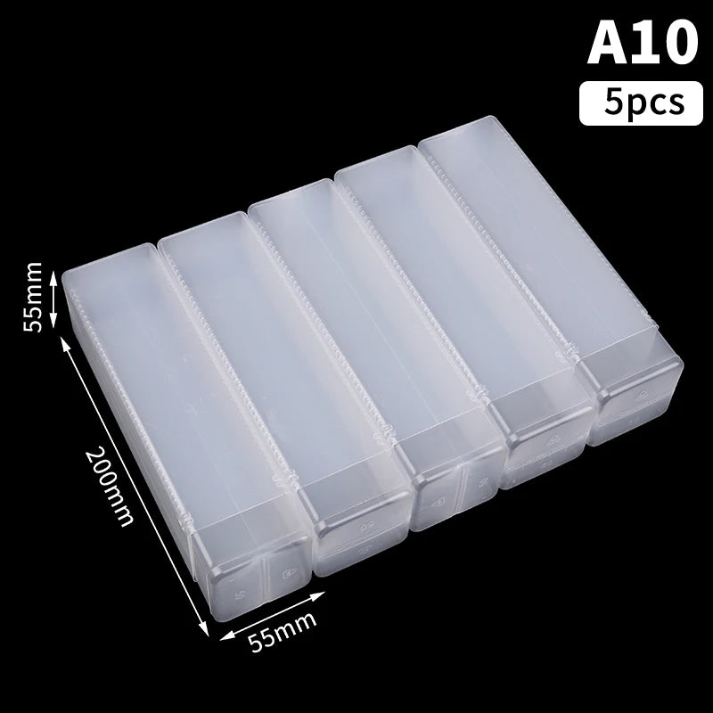 Storage Boxes Telescopic Box Milling Cutters Drill Bit Packaging Qme 5555200mm