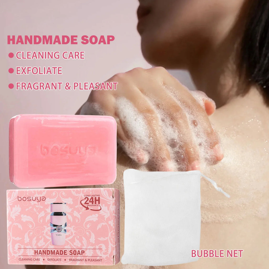 Fragrance Handmade Soap Long-lasting Deep Cleansing Suitable Face Qme