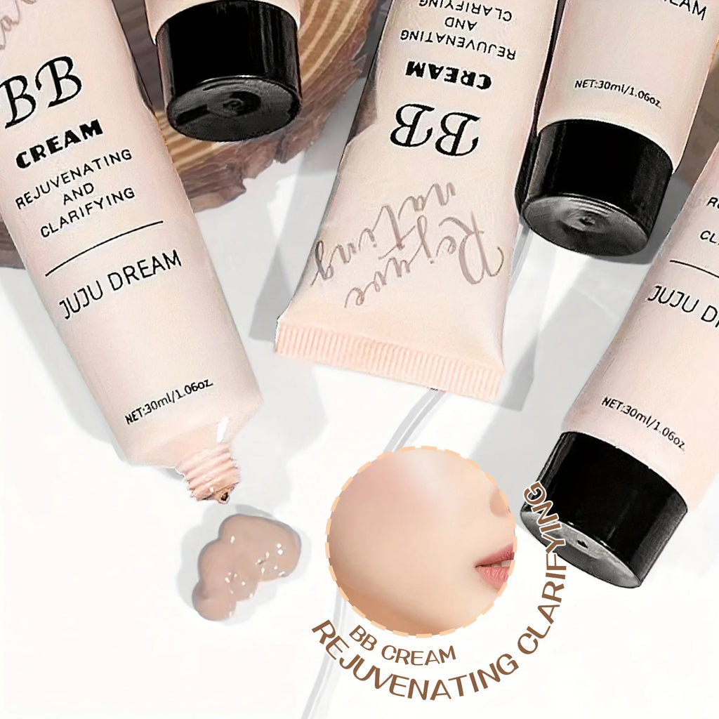 Natural Concealer BB Cream, moisturizing and nourishing, Korean natural translucent primer, long-lasting for all skin types Qme