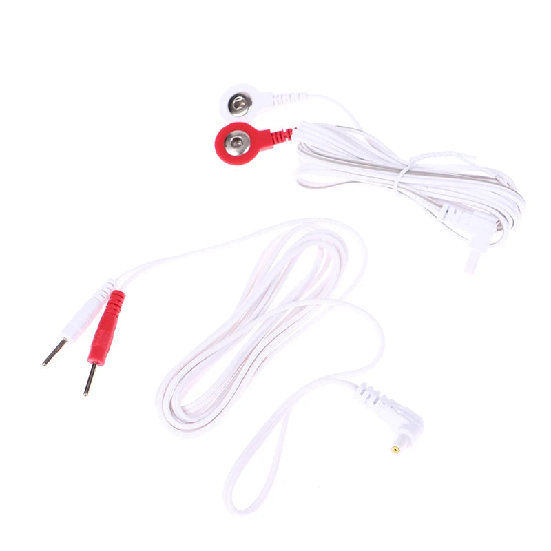 1 5 8M Replacement Jack DC Head Electrode TENS Unit Lead Wires Qme