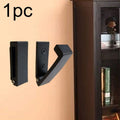 Folding Coat Hook,wall Hook For Hanging Outerwear Towels,heavy-duty Alloy Headphone Stand, Rust Proof Wall Mounted With Screws Qme 1pc