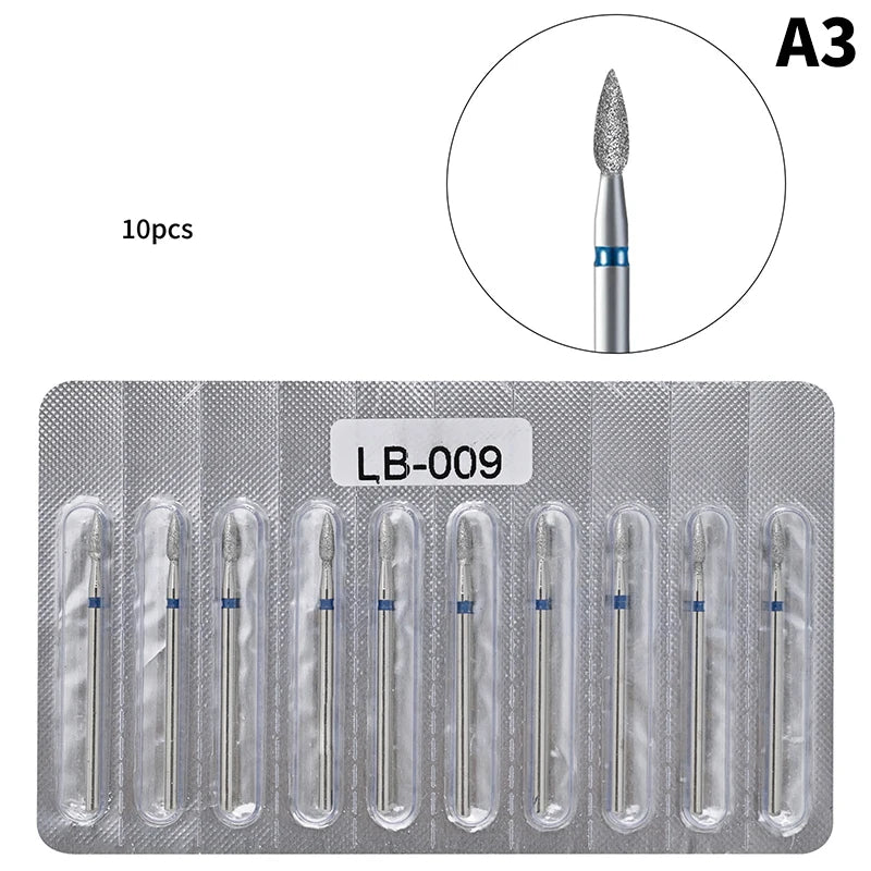 Milling Cutter Manicure Electric Nail Drill Bits Accessory Pedicure Qme A3
