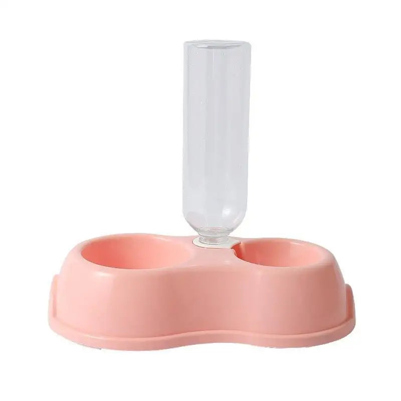 Hamster Waterer And Feeder 2In1 Hamster Water Bottle Large Capacity Leakproof Automatic Feeder Food Water Dispenser Supplies Qme A7