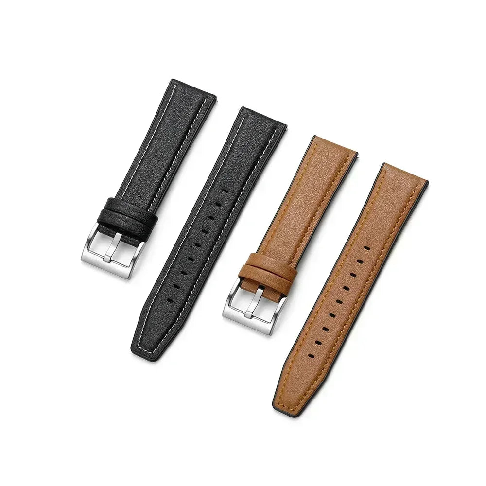Silicone Leather Wrist Band For Huawei Watch GT 3 GT3 42mm 46mm Strap Bracelet Watch GT2 Pro/GT Runner 46mm 20mm 22mm Watchband Qme