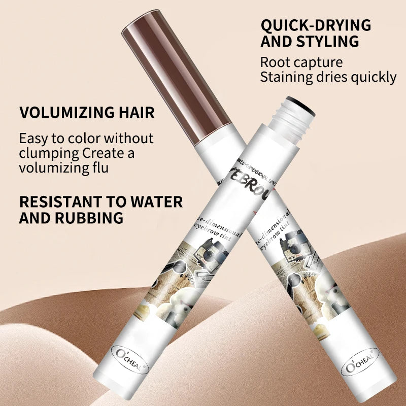Makeup Display Body Eyebrow Dye Waterproof Sweat Proof Smooth Not Qme