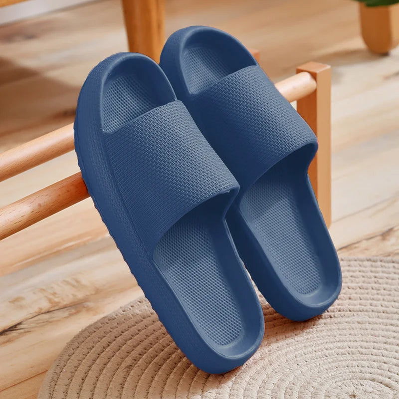 Women Thick Platform Cloud Slippers Eva Cfortable Non-slip Home