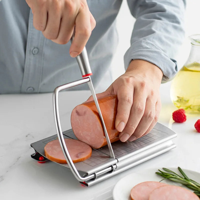 Multi-purpose Stainless Steel Slicer Cheese Ham Butter Beef Fat Qme