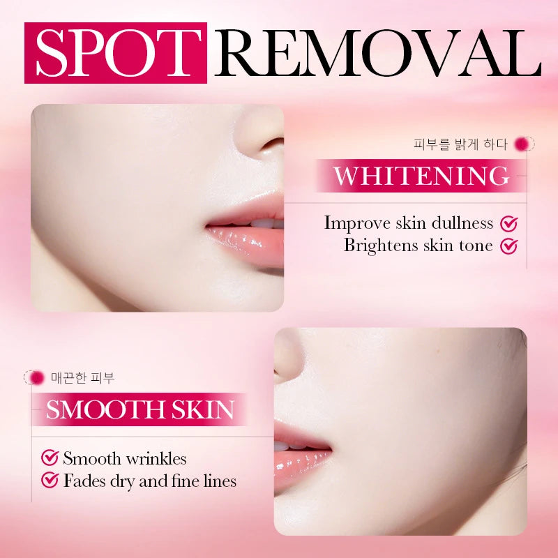 Salmon Pink Peptide Collagen Egg Essence Multi Fade Dull Deeply Qme