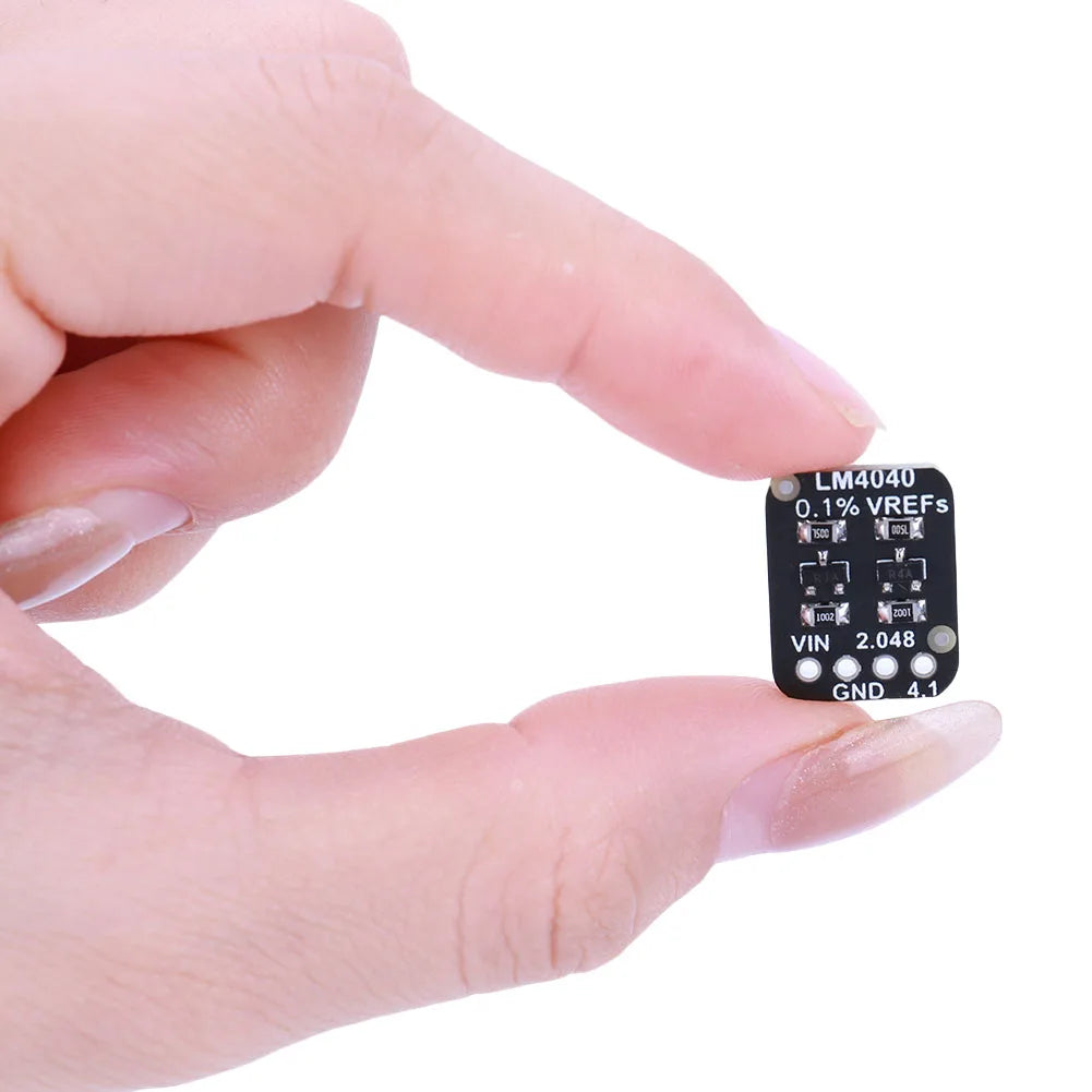 LM4040 High Precision Voltage Reference Module Board 2.048V 4.096V High-Precision Voltage Reference Module 0.1% Accuracy Qme