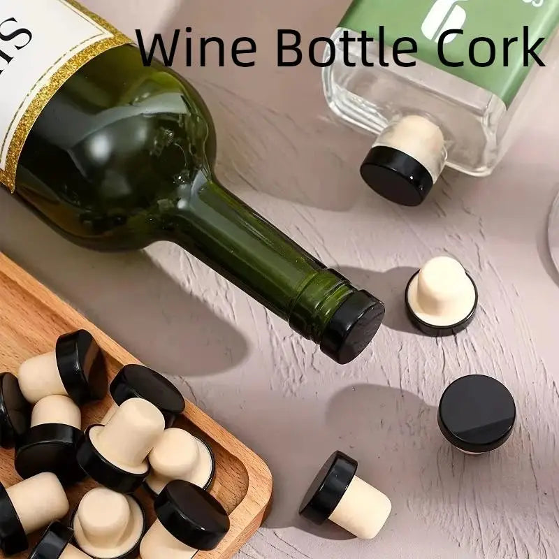T-shaped Wine Corks Stoppers Bottle Reusable Stopper Sealing Plug Cap Qme