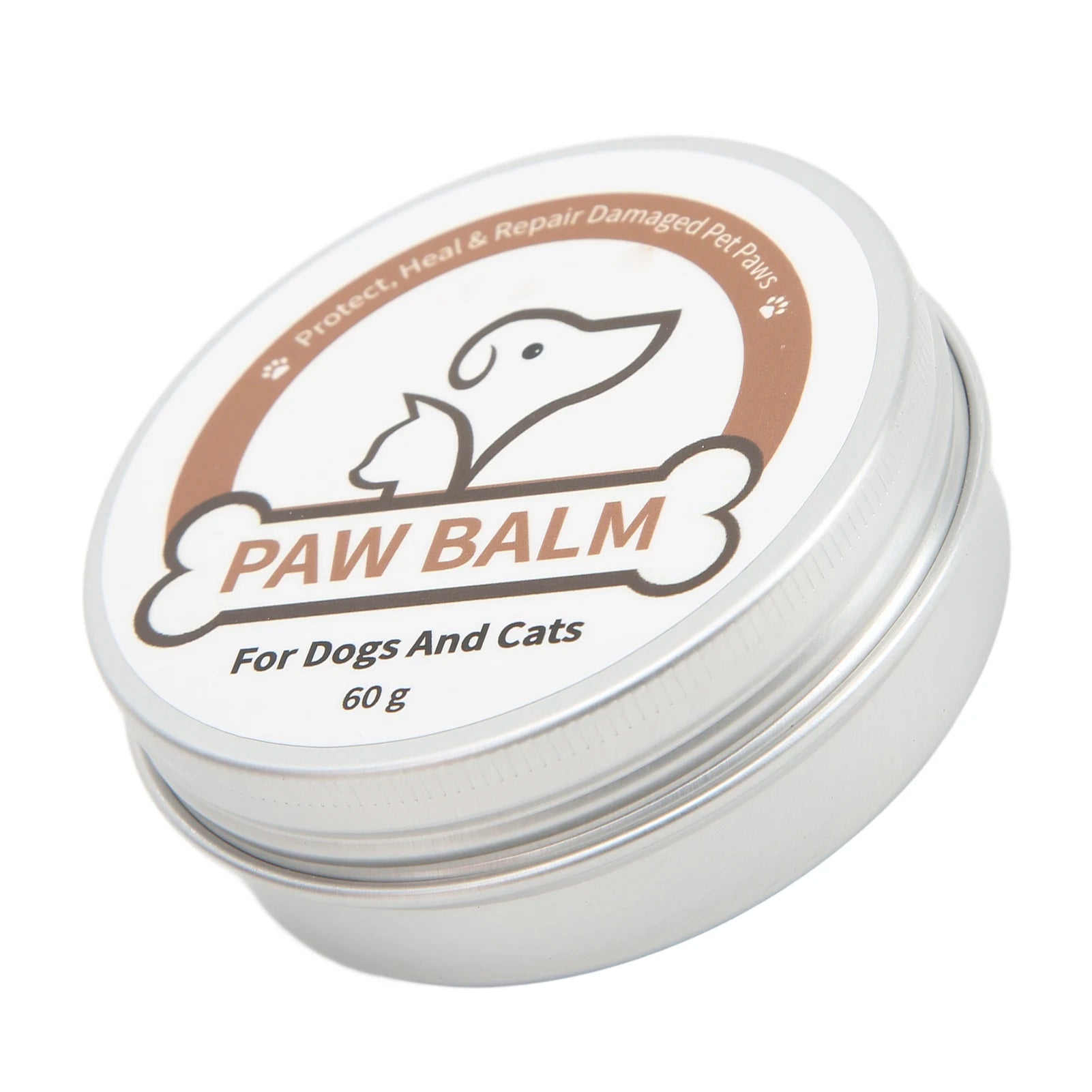 60g Pet Paw Balm for Dogs Cats Moisturizing Cracked Paw Nose Cream Healing Lotion Pet Foot Care Protective Moisturizer Qme
