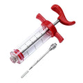 Meat Injector Syringe With 3 Marinade Injector Needles for BBQ Grill Turkey Injector Kit Marinade Flavor Injector Qme Set1