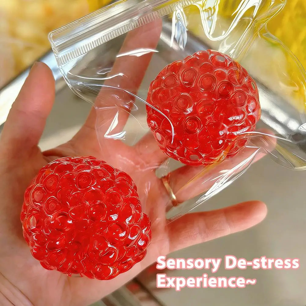 Handmade Ball Squishy Balls Ice Beads Squeeze Toy Fidget Toys Slow Qme