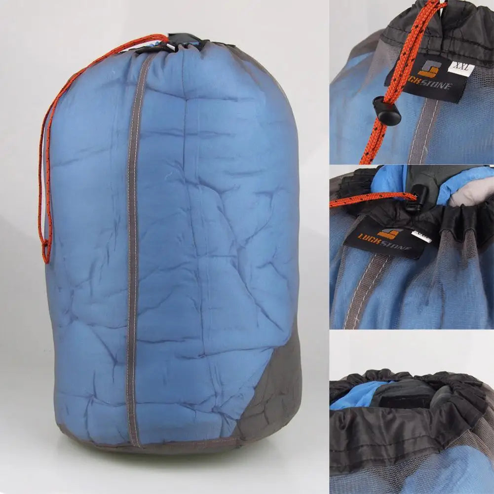 Ultralight Nylon Mesh Mesh Laundry Bag Ultralight Nylon Mesh Bags Traveling Organizer for Camping Travel Hiking Outdoor Sports Qme