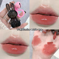Gege Bear Pink Rabbit Velvet Matte Lip Cream Black Rabbit Water light lip glaze matte mirror pendant lipstick lip gloss Qme GX1228-01