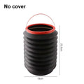 Foldable Car Multifunctional Telescopic Waste Bins Storage Bucket Lid Qme A1