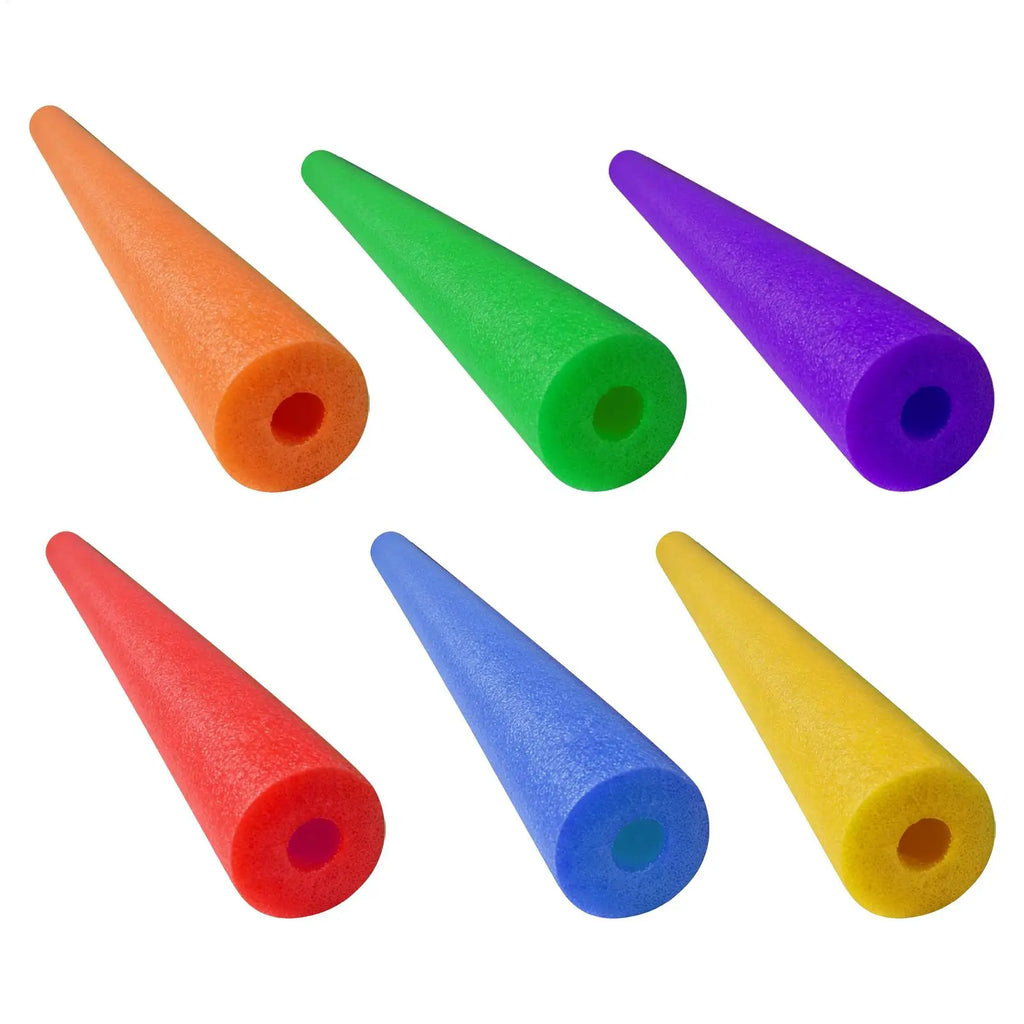 2026 Floating Pool Noodles Colorful Soft Foam Floating Exercise Aid Pool Noodles Tube for Aerobics Craft Projects Parties Water Qme