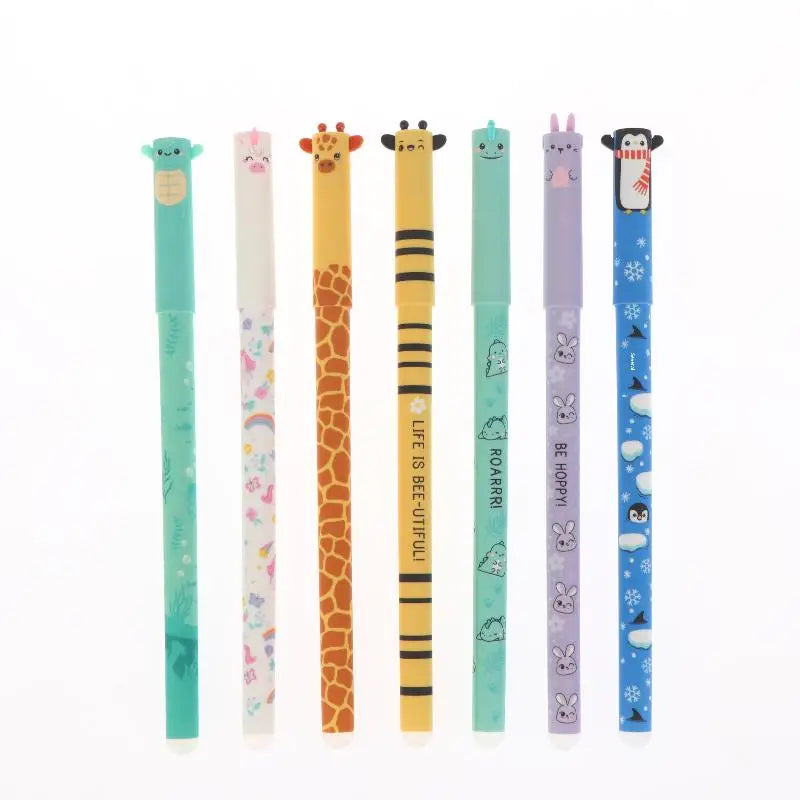 Pen Bee Rabbit Giraffe Colored Core Neutral Cartoon Animals Erasable Qme Default Title