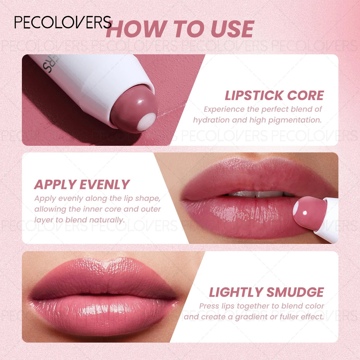 Pinch Mouth Red Pen Moisturizing Lipstick Multi Selection Suitable Qme