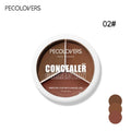 Three-color Concealer Cover Blemishes Tattoo Waterproof Sweat-proof Qme 02