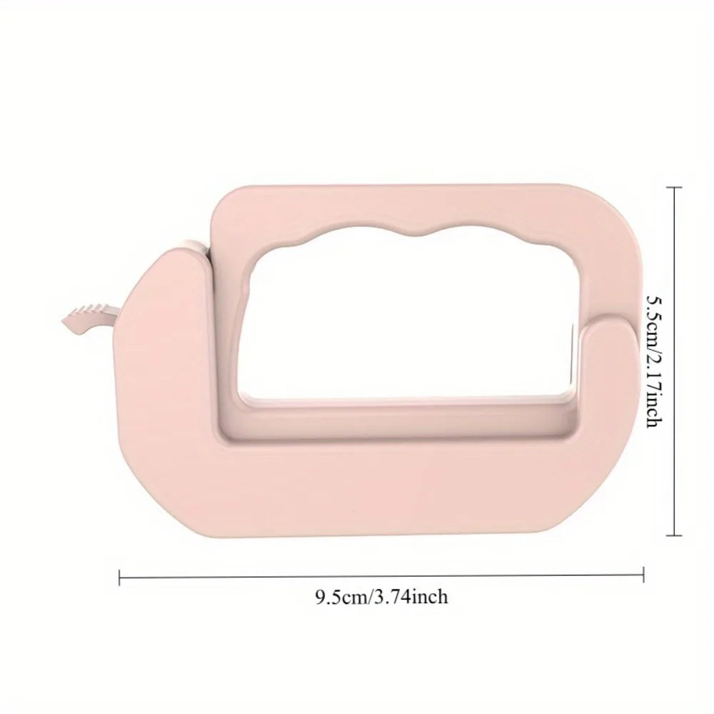 Reusable Food Bag Sealing Clips, Plastic Snack Bag Sealer Clips, Adjustable Kitchen Bag Sealers,, Black/White/Blue/Pink Qme