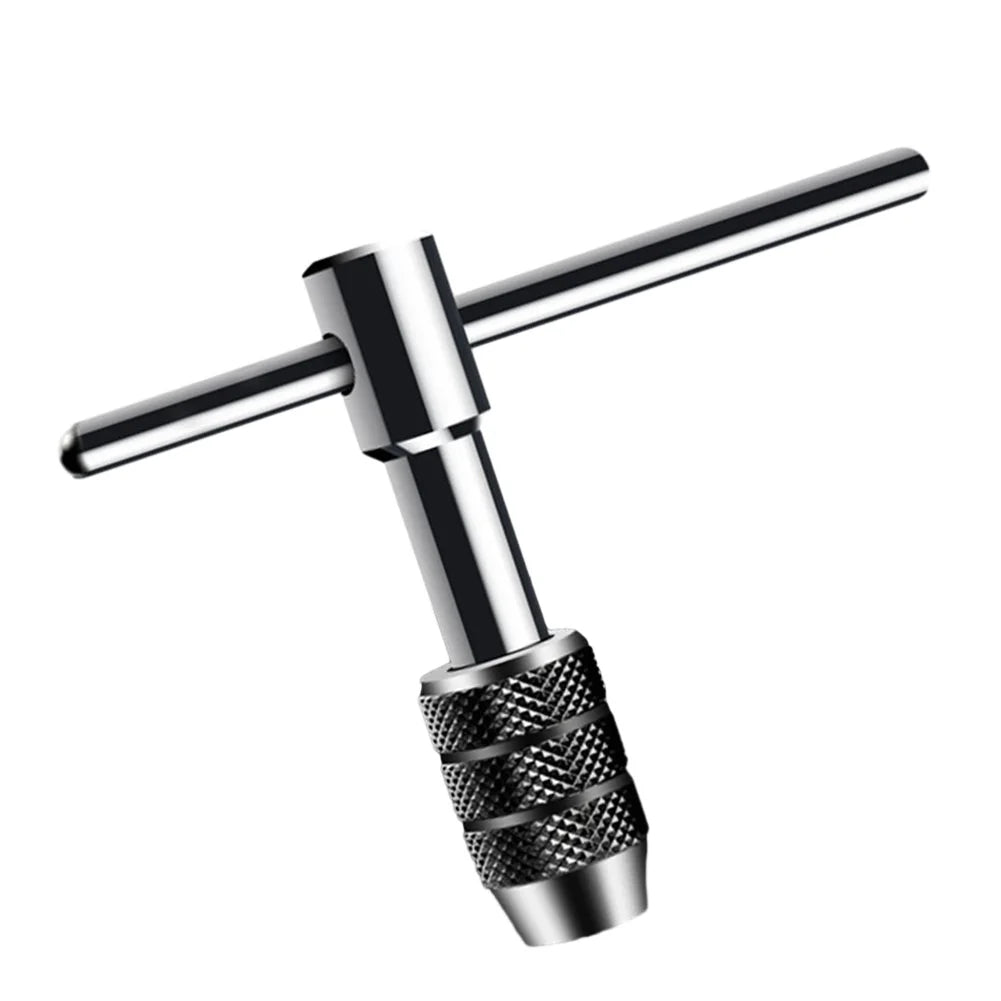 Portable T Tap Wrench Handle Machinist Repair Drill Bit Machine Screw Thread Metric Plug Reamer Manual Hand Tool M3-6 M5-8 M6-12 Qme