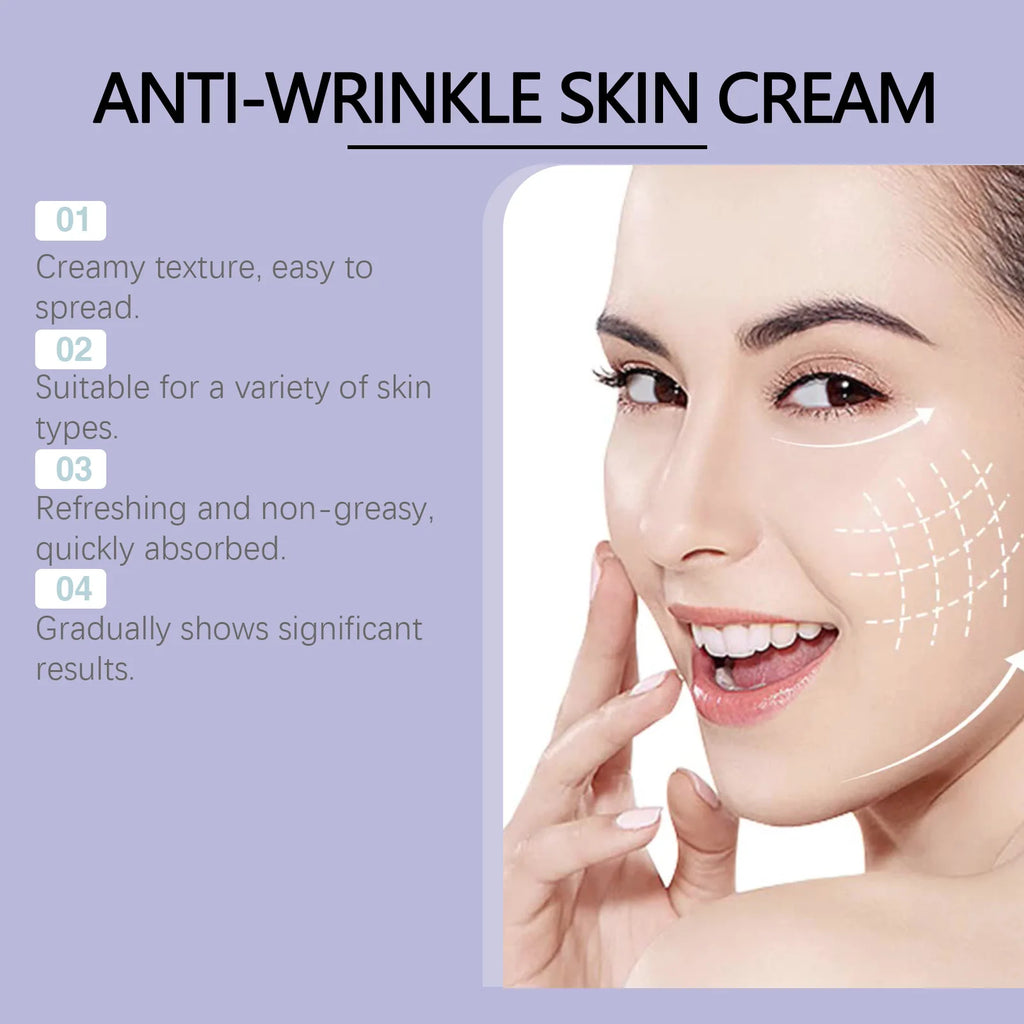 Retinol Firming Cream Lifting Tightening Improve Sagging Fade Fine Lines Pore Refining Nourishing Gentle Face Neck Care Cream Qme