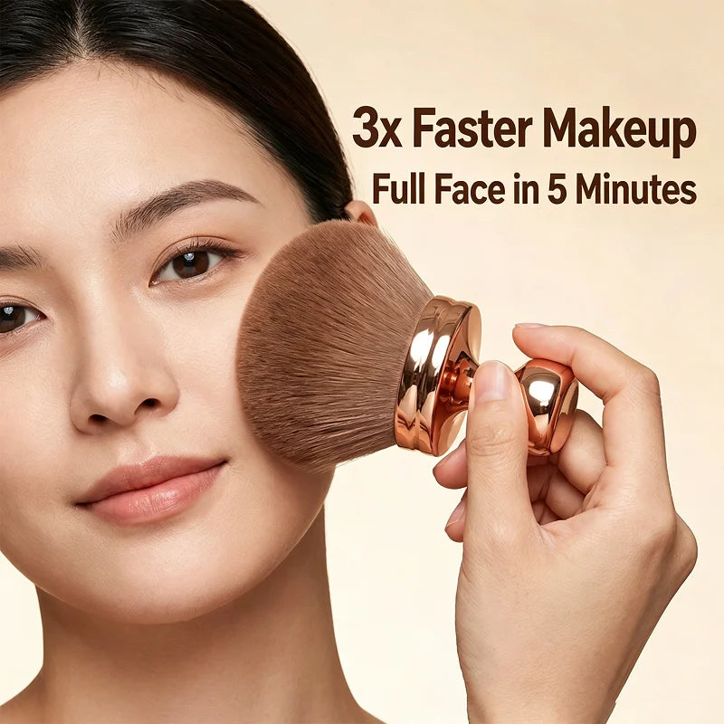 Makeup Brush Face Blush Large Head Powder Mushroom Multi Functional Qme