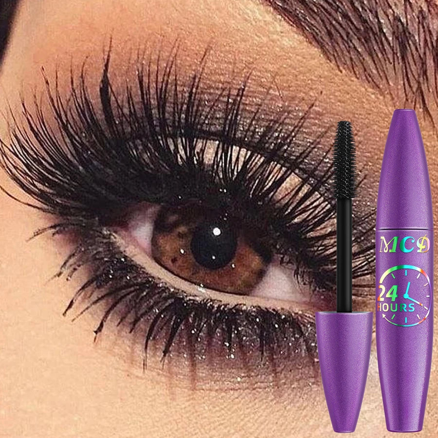 4D Effect Black Waterproof Mascara All Lengthening Makeup Products Qme