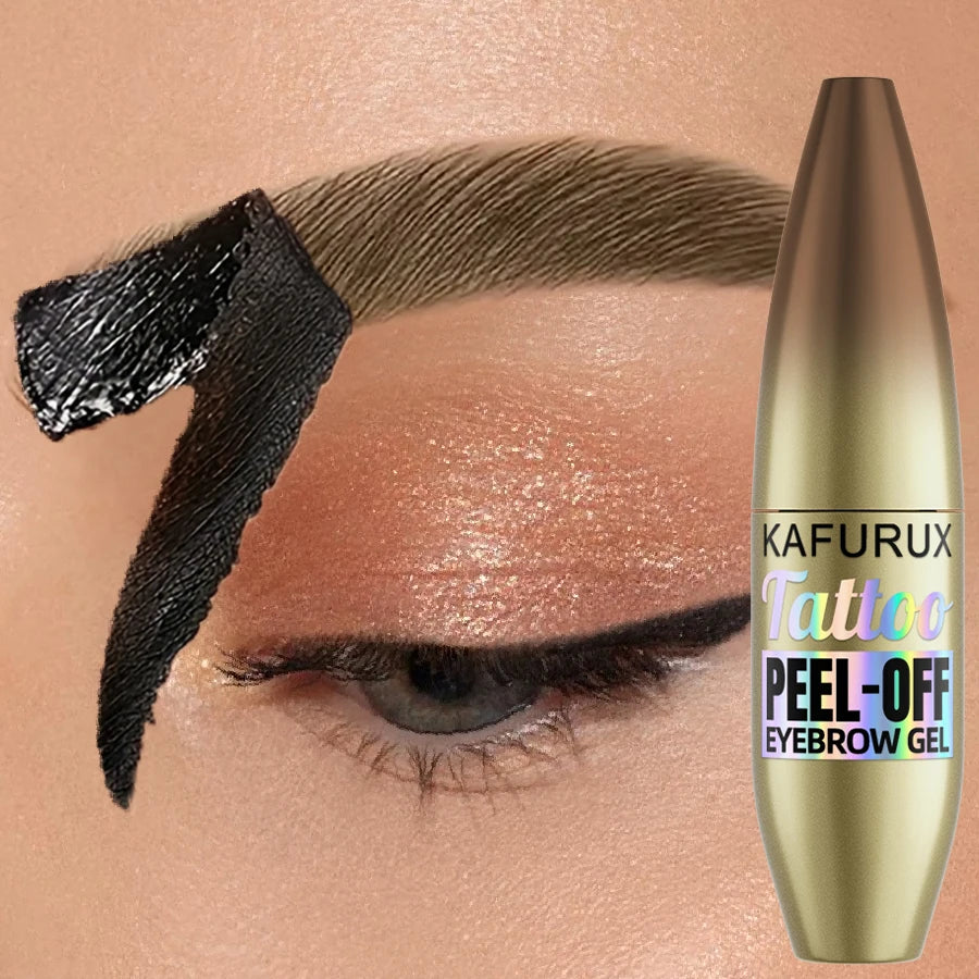 5 Waterproof Tattoo Eyebrow Peel Off Tint Stencils-semi-permanent Qme