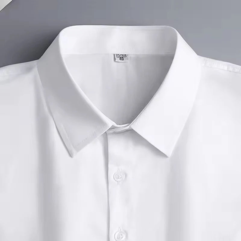 Unisex Fake Collar Half Shirt Business Formal False Comfortable Men Qme