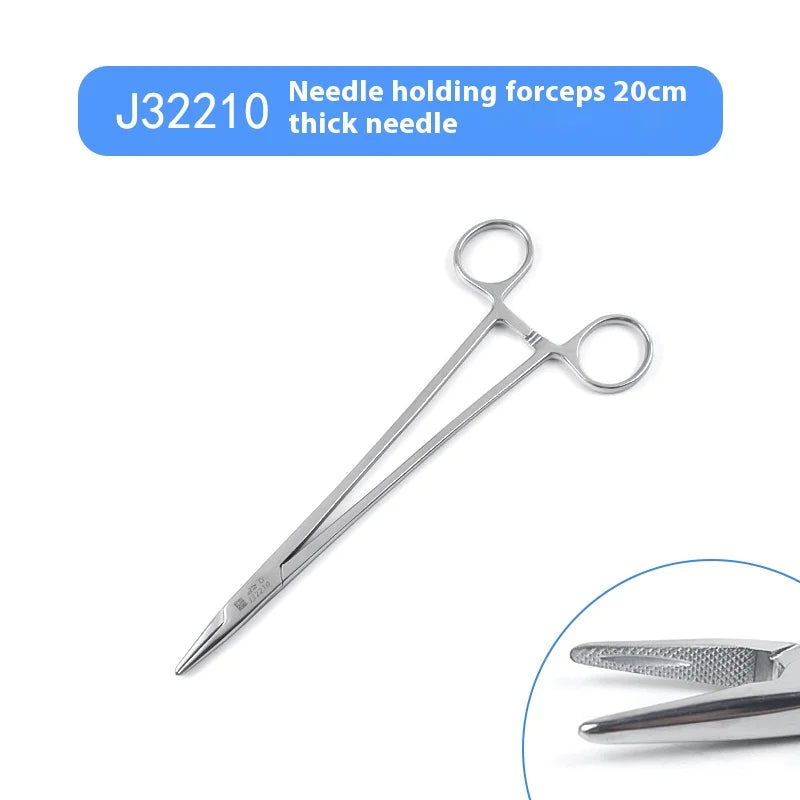 Needle Holder Medical Surgery Stainless Steel Forceps Thick Thin Qme f