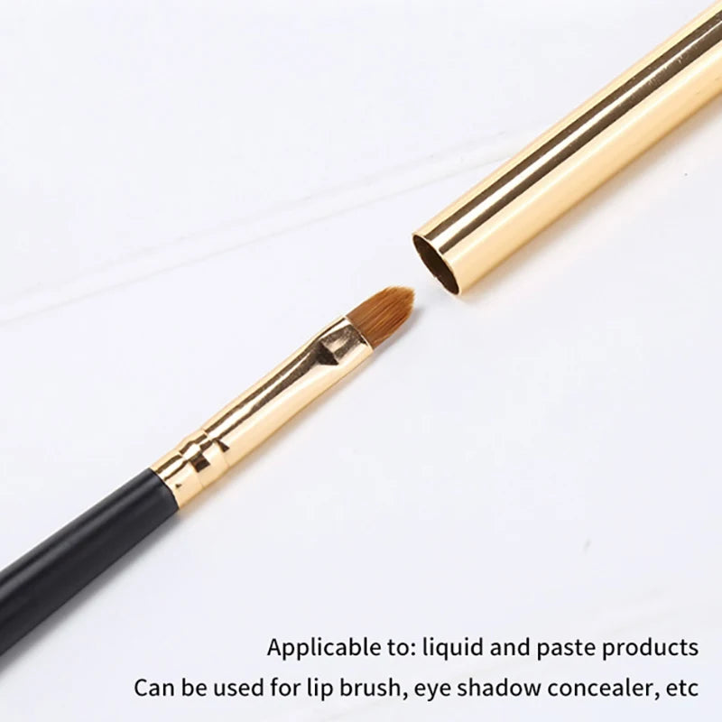 Adjustable Portable Retractable Makeup Brush Eyeshadow Lip Gloss Tool Qme