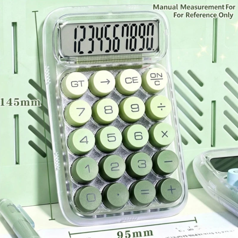 Calculator Office Commercial Transparent Dopamine Gradient Color Computer Cute High Appearance Level Calculator Qme