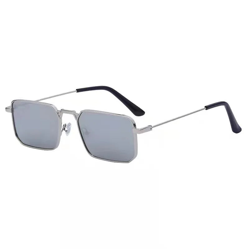 Fashion Rectangle Sunglasses Men Women Vintage Square Driving Sun Glasses Brand Square Sun Glasses for Men Shades Female Eyewear Qme YSL