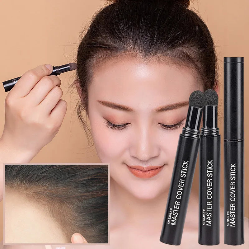 1PC Hairline Concealer Pen Control Hair Root Edge Blackening Instantly Cover Up Grey White Hair Natural Herb Hair Concealer Pen Qme