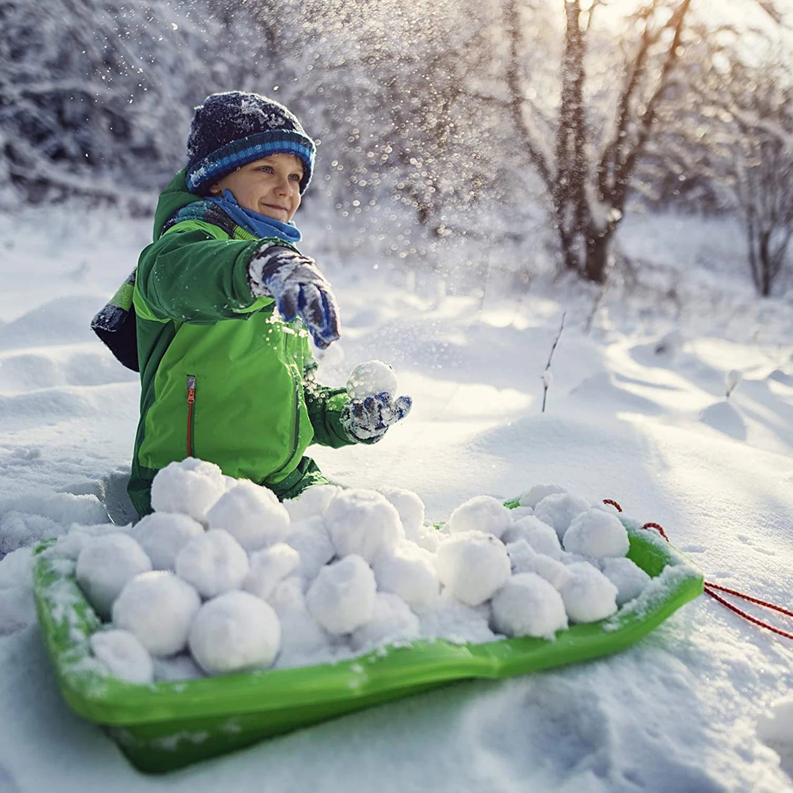 20PCS Artificial Soft Snowball 5cm Indoor Snow Fight Ball Fake Balls Winter Interactive Throwing Game Toys Qme