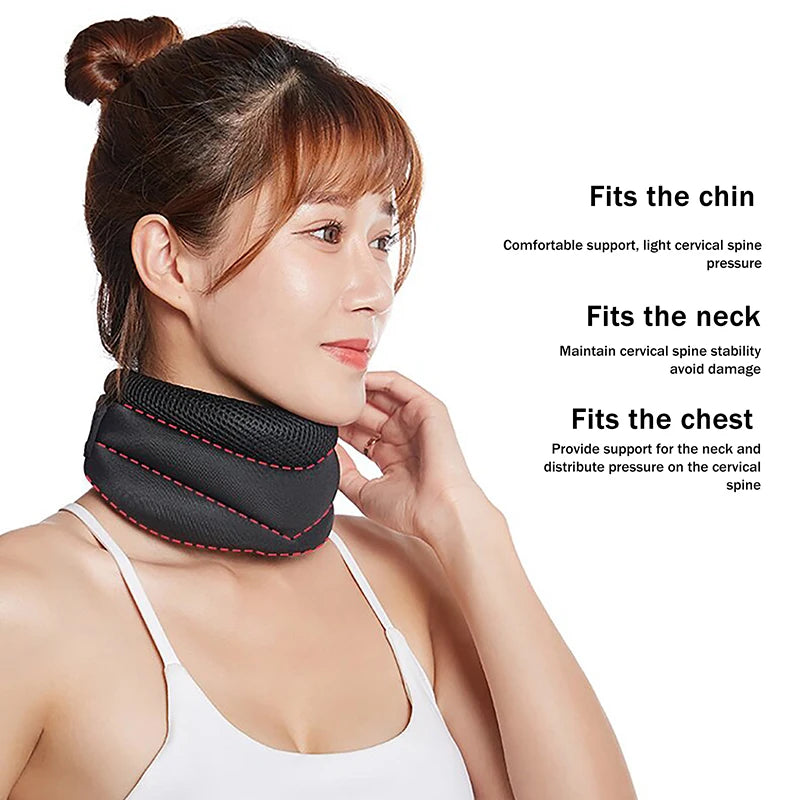 Home Office 3-Stage Soft Cervical Collar Anti-snoring Brace 3D Neck Qme