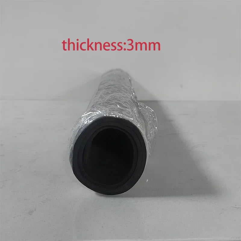Thickened Foam Pad EVA Sponge Soundproof and Shockproof Carpet, Cuttable Floor Foam Mat, Thickened Without Adhesive Backing Qme black-3mm 35cm x 100cm