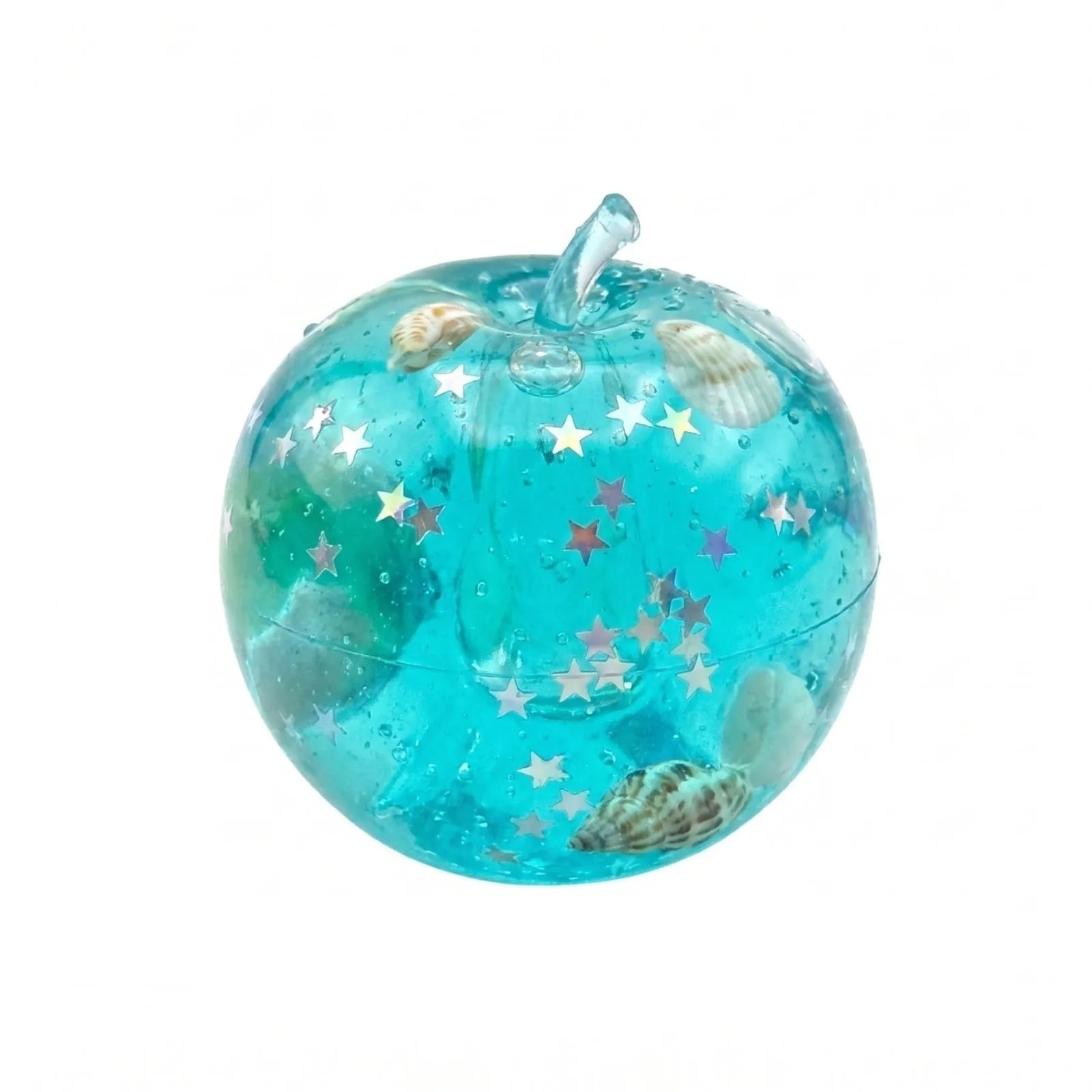 Clear Green Apple Pink Maltose Fun Toys Anti Stress Sensory Simulated Fruit Slow-rebound Fidgets Toy Party Decoration Qme Blue One Size