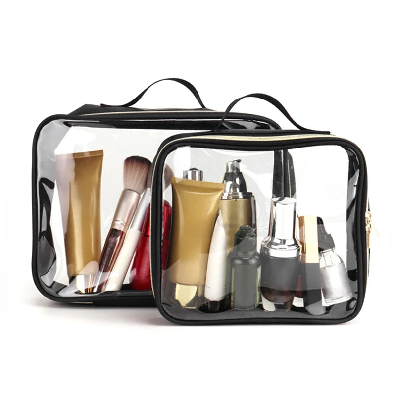 Large Capacity Cosmetic Organizer Beauty Women Case Portable Travel Qme