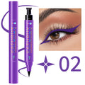 3 Colors Double Head Star Seal Eyeliner Waterproof Stamp Pen Black Qme 02